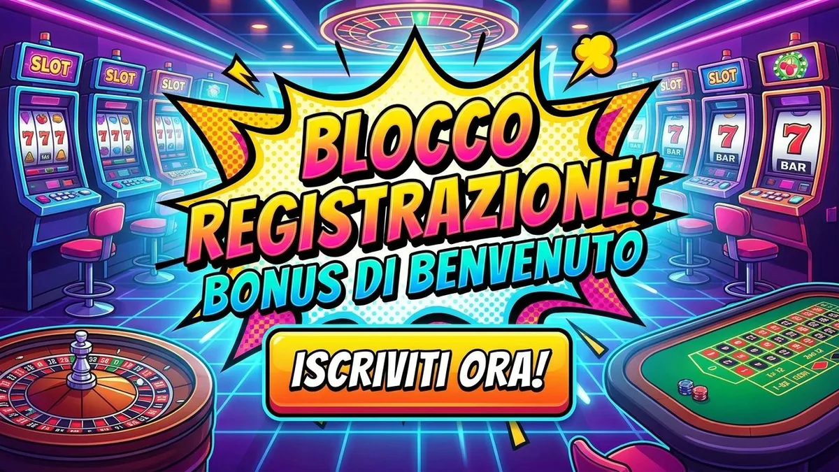 Registrazione con bonus